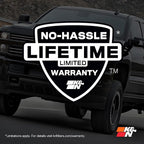K&N High-Flow Original Lifetime Engine Air Filter: Increase Power: Premium, Washable: Compatible with 2011-2025 Toyota/Lexus/Mitsubishi/Fiat: (See Product Description for Select Models) 33-2457