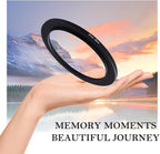 67-82mm Step-Up Ring Adapter, 67mm to 82mm Step Up Filter Ring for 67mm Lens Mount 82mm for DSLR Lenses and ND UV CPL IR Filters （67-82mm）