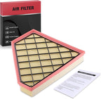 BDFHYK CA11494 Engine Air Filter Compatible with Cadillac 2013 2014 2015 2016 2017 2018 2019 ATS, 2014-2019 CTS, Compatible with Chevy 2016-2023 Camaro