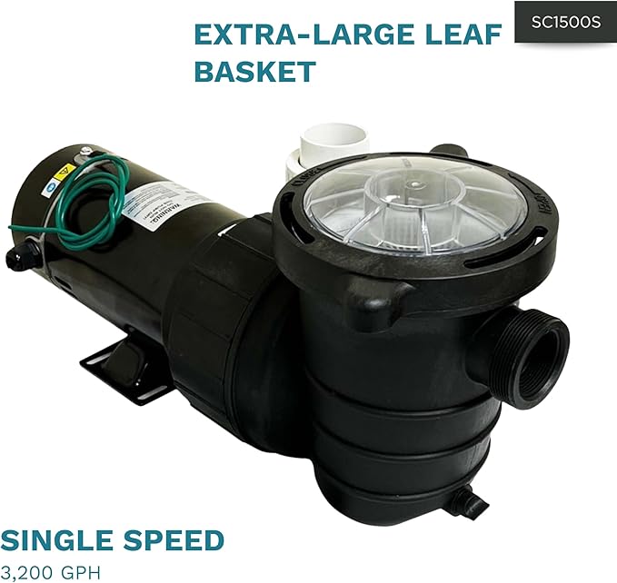 HALF OFF PONDS Simply Clear Koi Pond Filter System with 2HP Blower, UV Clarifier & 2,000 GPH Pump – Filters Ponds Up to 1500 Gallons – Complete Kit with Bio Media, Multiport Valve, Gauge