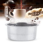 Coffee Filters Basket, Stainless Steel Coffee Filter Fit Reusable Basket Strainer Portable Brewers Extraction for Most Makers