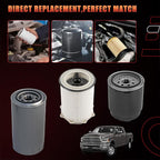 6.7L Cummins Diesel, Fuel/Water Separator Fuel Filter, Oil, Cabin Air, Air Filter Compatible with Ram Vehicle 2013-2018 2500 3500 4500 5500 Replaces# 68197867AA 68157291AA 05083285AA 68406048AA