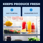 Mist Fresh Refrigerator Air Filter Replacement for GE Odor Filter Cafe Series, ODORFILTER, CFE29TSSS, 3-pack