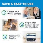 Safe Home® 50-in-1 Premium Drinking Water Test Kit – Test at our EPA Certified Laboratory – Home Inspections, Mortgage Loans, Real Estate Transactions, & More