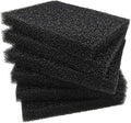 Aquarium Bio Fitler Media Sponge, 6.28 x 5.5 x 0.78 inch Foam Filter Pad Compatible to ML350 (6)