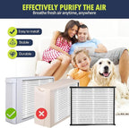 IYOUYA 2 Pack 313 Replacement Filter Compatible with AprilAire Whole House Air Purifier Model:1310, 2310, 3310, 4300, Competitive Models using 4898 Upgrade Kit, 20 x 20 x 4 MERV 13 Air Filter