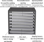Outdoor air conditioning fence, multifunctional air conditioning privacy screen, outdoor air conditioning hidden protective cover, sturdy and durable,easy to install,suitable for gardens and balconies