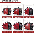 ARCCAPTAIN AG-60 Plasma Cutter Torch Consumables, 50Pcs .040'' SG-55 AG-60 WSD-60 Plasma Cutter Torch Accessories for CUT55 PRO, CUT55 PROLUX, CUT 55PILOTARC,CUT 55PIL0T, CUT 60HF, CUT 60HF PRO
