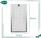 Replacement Filter, Compatible with 112 V2.0 Air Purifier,3 in 1 Pre-filter, H13 True HEPA Filter and Activated Carbon Filter, 4 Pack