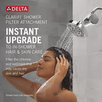 Delta Clarifi Standard Shower Filter Attachment Chrome with Additional Cartridge