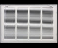 HVAC Premium 22 x 16 Duct Opening Steel Return Air Filter Grille, for 1-inch Filter, Removable Door, Flat Stamped HVAC Vent Cover Grille, Outer Dimensions 24.5 x 18.5