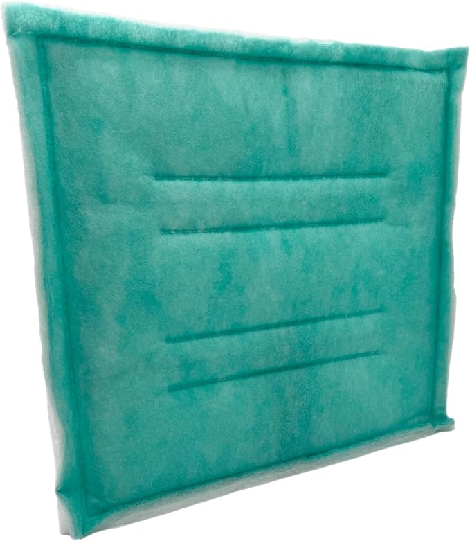 Spray Booth Intake Tacky Filter Panel, Internal Frame (24/case, 20" x 20")