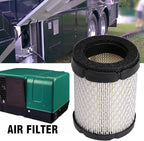 140-3280 Air Filter Replacement for Onan Generator 3600 4000 MicroQuiet Air Cleaner Element Replacement for Camp Power/QG RV MicroLite/RV QG 48-2017 140-3295 140-2852 Lawn Mower(2PCS)