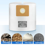 10 PCS Bundle Set 3 Gallon Vac Bags, ALYYDBG Type C 90669 9066900 9066933, All Around Vac Filter Bags