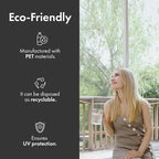 Premium Window Screen Replacement DIY KIT 39" 51" Blocks Rain, Pet Scratch, Pollen, Fine Dust 99%, 30Mesh Durable New Material, DIY Tools Included (39in X 190in-Magnet KIT)