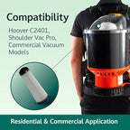 Replacement Filter Compatible for Hoover vacuum filters C2401-2KE2110000 & Royal RY4001 Backpack Vacuum Cleaner – Commercial Vacuum Parts, Aspiradora de espalda