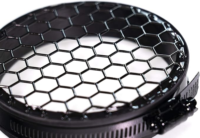 Maxx 2.5" Stainless Steel Turbo Air Filter – One-Piece Car Air Filter Screen for T3 T4 & T5 Turbo Kit – Maximum Performance (Black)