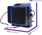 WEP 948DQ-III Fume Extractor Double Filtering with 110W Soldering Iron Station 2-in-1 Solder Smoke Absorber, with PID Control, ℉/℃, Sleep Mode, Tip Cleaner, 3 Soldering Tips, 35g Solder