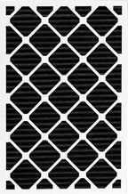 Nordic Pure 14x30x1 (Actual Size: 13 15/16 x 29 15/16 x 3/4) Pure Carbon Pleated Odor Reduction Furnace Air Filters 4 Pack