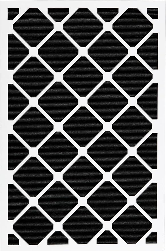 Nordic Pure 16x30x1 (Actual Size: 15 3/4 x 29 11/16 x 3/4) Pure Carbon Pleated Odor Reduction Furnace Air Filters 4 Pack
