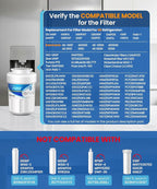 ICEPURE RWF0600A Replacement for GE MWF, MWFP, 197D6321P006, WFC1201, MWFA, PC75009, HDX FMG-1, GSE25GSHECSS, 46-9996, GSH25JSDDSS, PSHS6PGZBESS, GWF, SGF-G9, RWF1060 Refrigerator Water Filter 4PACK