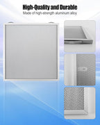 2 Pcs Grease Range Hood Filters Fit for Broan 97017415 S97017415, Aluminum Filters 14 x 13.7 x 0.4 inchs