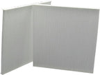 5-Pack BAIZHIHUA 18611600037 Cabinet Fan Filter Compatible with 4th Generation Filterfans PFF60000, PF 6x.000, PFA 60.000 Light Grey, Nema Type 12 Protection IP55, Filtermat Material