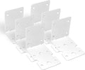 Housing Bracket for Whole House Big Blue 10-inch and 20-inch Filter Housings by Ronaqua WELL-MATCHED with 150061, FM-25W, BB-HB, AP-MB801 (Pack of 6)