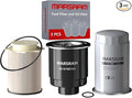 Marsram 6.7 Cummins Fuel Filter and Oil Filter Fits for 2013-2018 Ram 2500 3500 4500 5500, 6.7 Cummins Oil Filter for 2013 2014 2015 2016 2017 2018 Dodge Ram Replaces 68157291AA 68197867AA 5083285AA
