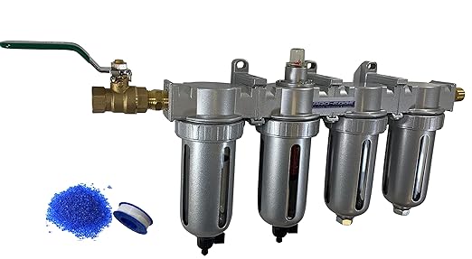 THB 4 Stage Ultra Clean Compressed Air Filter Dryer Combination (1/2" NPT)