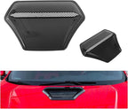 Car Hood Engine Air Outlet Vent Cover Trim Air Flow Intake Cover Trim Compatible For Honda And Civic 2016-2020(Black)