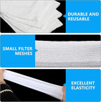 30 Pack Pool Skimmer Socks, Pool Filter Socks Net Saver for Inground and Above Ground Pools/Pool Skimmer Baskets, Mesh Screen Liner Skimmers Cleans Debris and Leaves