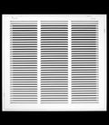 HVAC Premium 18 x 16 Duct Opening Steel Return Air Filter Grille, for 1-inch Filter, Removable Door, Flat Stamped HVAC Vent Cover Grille, Outer Dimensions 20.5 x 18.5