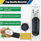 AQUA012 FPPWFU01 Water Filter Replacement Compatible with EPPWF01 PureAdvantage PWF-1 FPPWFU01 PurePour PWF-1Refrigerator Water Filter(3 Packs)