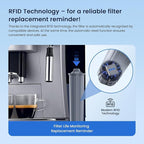 GLACIER FRESH Water Filter Compatible with Jura 71794 Claris Smart+ Filter Cartridge, Fits E6, E8, Z8, Z6, J6, ENA8 Coffee Machines, NSF/42 Certified, 3 Pack