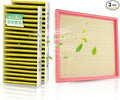 1*Engine and 2*Cabin Air Filter Combo for Nissan Frontier NV1500 NV2500 NV3500 Pathfinder Xterra & Suzuki Equator Air Filter Replacement #CF10553 CA7440 Car Accessories 3 Pack