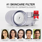 Filterbaby Skincare Filter 2.0, Bathroom Sink Filter Faucet for Men and Women’s Skin Care, 99.9% Chlorine Removal – 0.000001 mm Carbon Fiber, Clinically Tested, Skin Hydration in 2 Weeks (Chrome)
