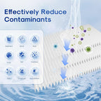 ICEPURE 5 Micron 10" x 4.5" Whole House Sediment Pleated Water Filter Replacement for GE FXHSC, Culligan R50-BBSA, Pentek R50-BB, DuPont WFHDC3001, W50PEHD, GXWH40L, GXWH35F for Well Water, 2PACK