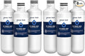GLACIER FRESH Water Filter LT1000PC Replacement for Refrigerator, Compatible with MDJ64844601, ADQ747935 ADQ74793504 Water Filter (6 Pack)
