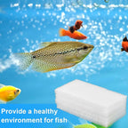 6 Pack Filter Pads for Aquarium Fish Tanks, Aquarium Polyethylene Media Pads