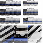 American Flag Valances for Windows, Blue Line Star Black White Stripes Wood Grain Kitchen Valance Light Filtering Rod Pocket Short Curtains for Kitchen Bathroom, 1 Panel, 54"x18"