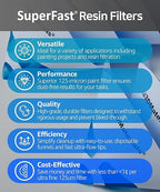 SuperFilter 100 pcs, Disposable Filter, 3D Printer Resin and Paint Strainer, Made in Korea by 3DMaterials