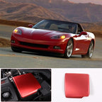 PIUGILH Engine Air Filter Heat Shield Cover Fit for Corvette C6 2005-2013, Aluminum Alloy Engine Air Intake Air Filter Heat Shield Decorative Cover Protection Cover Trim
