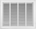 20"W x 16"H [Duct Opening Size] Steel Return Air Filter Grille - Removable Face/Door for 1 inch Filters -HVAC Vent Cover Grill - White [Outer Dimensions: 22 5/8"W X 18 5/8"H]