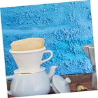 300pcs Espresso Filter Paper Round Coffee Filters Unbleached Fast Filtering Consistent Extraction Compatible with Espresso Machines and Coffee Makers