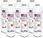 American Filter Company®, Water Filter, Model # AFC-EWH-3000, Compatible with Elkay(R)51300C Water Fountain Station Fillers 6-Filters