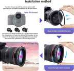 105mm Lens to 95mm Camera Lens Adapter,105mm to 95mm Filter Step-Down Ring Adapter Ring,Compatible All 95mm Filter Accessory