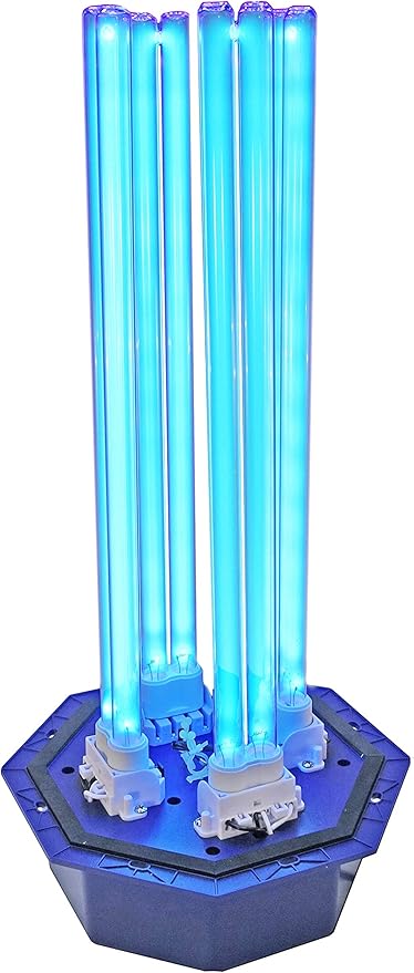 OdorStop OS14412PRO UV Air Purifier 144W System with Energy Saving Airflow Sensor and 12-in Bulbs