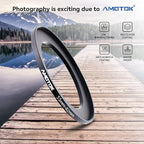 55mm Lens to 82mm Camera Lens Adapter,55mm to 82mm Filter Step-up Ring Adapter Ring,Compatible All 82mm Filter Accessory