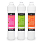 Brondell H2O+ Coral UC300 Three-Stage Undercounter Water Filtration System (UF-35 Replacement Filters)